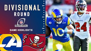 Rams vs Buccaneers Divisional Round Highlights  NFL 2021 [upl. by Belle665]