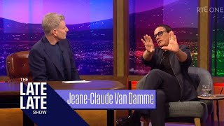 JeanClaude Van Damme Stunts Statues amp Ballet  The Late Late Show with Patrick Kielty [upl. by Jessalyn225]