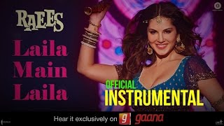 Laila Main Laila Karaoke With Lyrics  Pavni Pandey  Raees [upl. by Engracia]