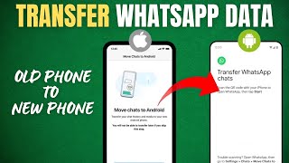 How to move WhatsApp from Android to iPhone without Computer [upl. by Arondell756]