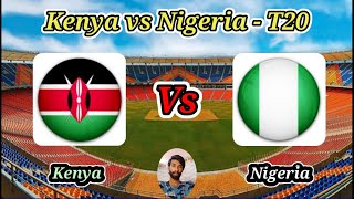 Kenya vs Nigeria  3rd T20 Match  Nigeria tour of Kenya [upl. by Roxanne580]