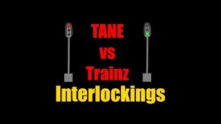 TANE vs Trainz Interlocking Signals [upl. by Filahk]