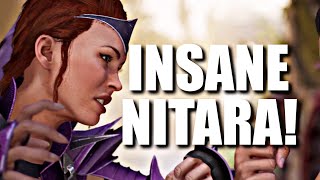 Nitara Absolutely DESTROYING this Zoning LI MEI in Mortal Kombat 1 [upl. by Zsa757]