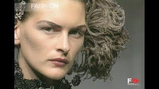 CHRISTIAN LACROIX Fall Winter 1998 1999 Haute Couture Paris  Fashion Channel [upl. by Tarazi643]