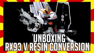 INFINITE DIMENSIONS RX93 V NU GUNDAM RESIN CONVERSION FROM ABBY LEE  ABBY LC [upl. by Katina127]