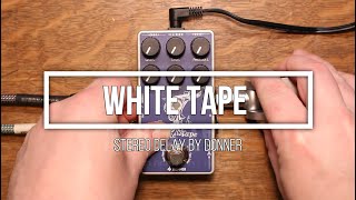 Gone To Soon Best Affordable Delay Pedal Donner White Tape Delay  Stereo [upl. by Atalie]