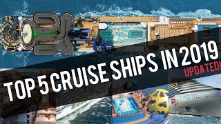 TOP 5 BEST NEW CRUISE SHIPS IN 2019 [upl. by Juliette]