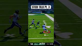 STICK TALK Pt 3 youtubeshorts madden25 shorts [upl. by Knuth]