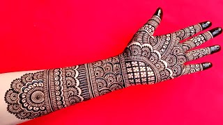 mehndi designs  mendini design  cone designs  mehandi design  mehdi ka dizain  madhi ke design [upl. by Prent]