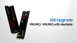 SSD Upgrade with 990 PRO  Samsung [upl. by Yelbmik]