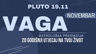 🔴 ♎︎ VAGA  Počinje 20 GODIŠNJI Plutov Ciklus KORAK U NOVI ŽIVOT ✨11MJESEC [upl. by Sonnie928]