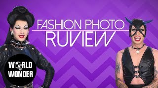 FASHION PHOTO RUVIEW Season 7 Queens with Violet Chachki amp Katya [upl. by Ivers]