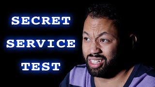 Everyday People Take A Secret Service Test [upl. by Ydnerb20]