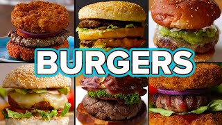 6 MouthWatering Burger Recipes [upl. by Mccall]