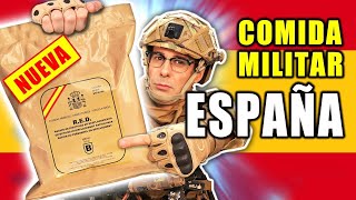 Probando NUEVA COMIDA MILITAR de ESPAÑA  RED Ración de Efectivos en Desplazamiento [upl. by Carena]