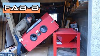 Cabine de sablage 450 L  Présentation et montage guide complet [upl. by Kcirttap331]