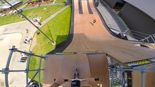 ALMOST DIED ON MEGA RAMP [upl. by Laeahcim]