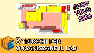 3 tecniche per organizzare il laboratorio fai da te  Ottimizzare il garage [upl. by Nessie343]