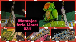 Montajes feria de atracciónes de Lloret 024 [upl. by Ycnaffit]