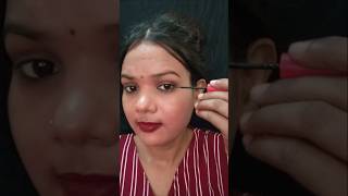 Trying viral eyeliner hack amp results shocked me 😱😯😯 eyeliner hack winget eyelineronpoint [upl. by Gnart]