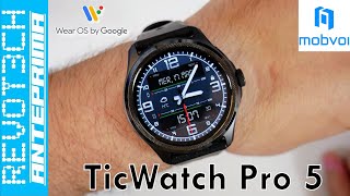 TicWatch Pro 5 Anteprima Configurazione Panoramica e Prezzi [upl. by Einahpehs]