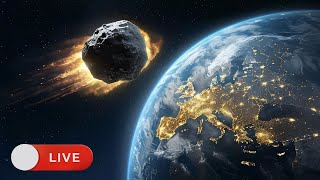 LIVE Asteroid Tracking Near Earth Objects  NASAs Eyes  2010 WC  Space Ambient Music [upl. by Shaylynn893]