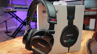 Sony MDRM1 Headphones Review The NEW Studio Standard [upl. by Egroj658]