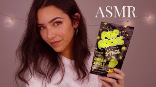 ASMR Candy Eating Intense Mouth Sounds POP ROCKS Plastic sounds [upl. by Bertasi]