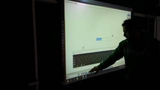 Hitachi Starboard smartboard and Hitachi EDA100 projector [upl. by Gibson140]