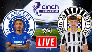 Rangers vs St Mirren Live Streaming  Scottish Premiership  St Mirren vs Rangers Live [upl. by Anolla]