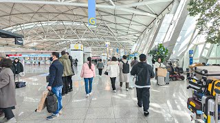 Walking Tour Incheon International Airport Terminal 1  Korea Travel Guide 4K HDR [upl. by Norvol]