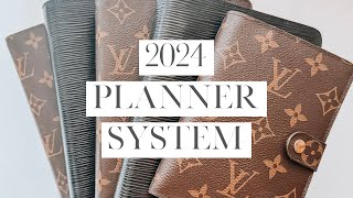 2024 Planner System  Hourly Professional AcademicDissertation Travel   Louis Vuitton Agenda [upl. by Awe853]