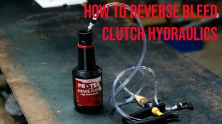 Reverse bleeding clutch hydraulics [upl. by Rochester]