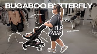 BUGABOO BUTTERFLY stroller review is this the stroller for you and your toddler [upl. by Ruhl]