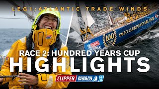 Race 2 Hundred Years Cup  Race Highlights  Sailing across the Atlantic Ocean [upl. by Eillac]