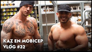 KAZ PROBEERT RECORD TE VERBREKEN IN DE MOBICEPSGYM VLOG 32 [upl. by Nylimaj]