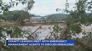 County leaders meeting with FEMA to develop recovery plan [upl. by Baun]