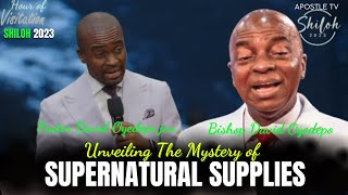 PASTOR DAVID OYEDEPO JNR MESSAGE AT SHILOH 2023  Unveiling The Mystery of Supernatural Supplies [upl. by Mintun966]