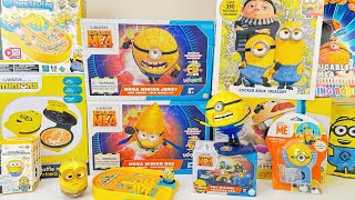 NEW Minions Despicable Me 4 Toys Collection Unbox and Review [upl. by Corvese]