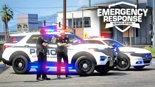 LSPDFR for FiveM  First Look at ERS [upl. by Panther]