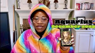 AQUARIUS DECEMBER 2023 Tarot [upl. by Fedora]