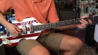 Hofner Custom Shop LTD 1961 Cavern Bass in Stars and Stripes [upl. by Yelsew]