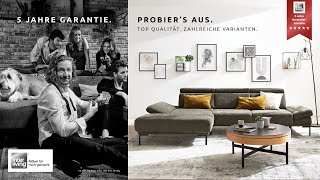 Samu Haber amp Interliving  quot5 Jahre Garantie Probiers ausquot Die Interliving Sofa Serie 4254 [upl. by Aimil]