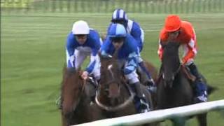 Shamardal takes the 2004 Dewhurst Stakes at Newmarket [upl. by Nirehtak]