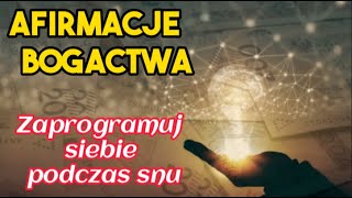 Afirmacje Bogactwa 💰 Zaprogramuj Siebie Podczas Snu 😴 8h 🛌🏽💰 afirmacje bogactwo medytacja umysł [upl. by Dorelia908]