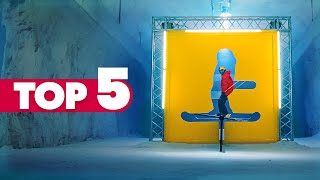 Top 5 Most Creative Ski Sessions Ever  Red Bull Snow [upl. by Haven283]