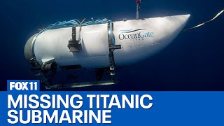 Missing Titanic sub Underwater noises heard midsearch [upl. by Alehcim171]