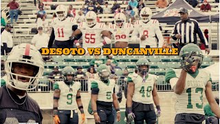 TXHSFB  GAME OF THE YEAR😳 1 Duncanville vs 2 DeSoto 🔥 viral football trending [upl. by Adaynek]