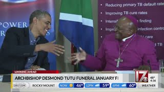 Archbishop Desmond Tutus funeral set for Jan 1 2022 [upl. by Lavine]