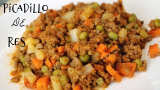 PICADILLO DE RESCARNE MOLIDACOMO HACERMEJORADA [upl. by Anavlis]